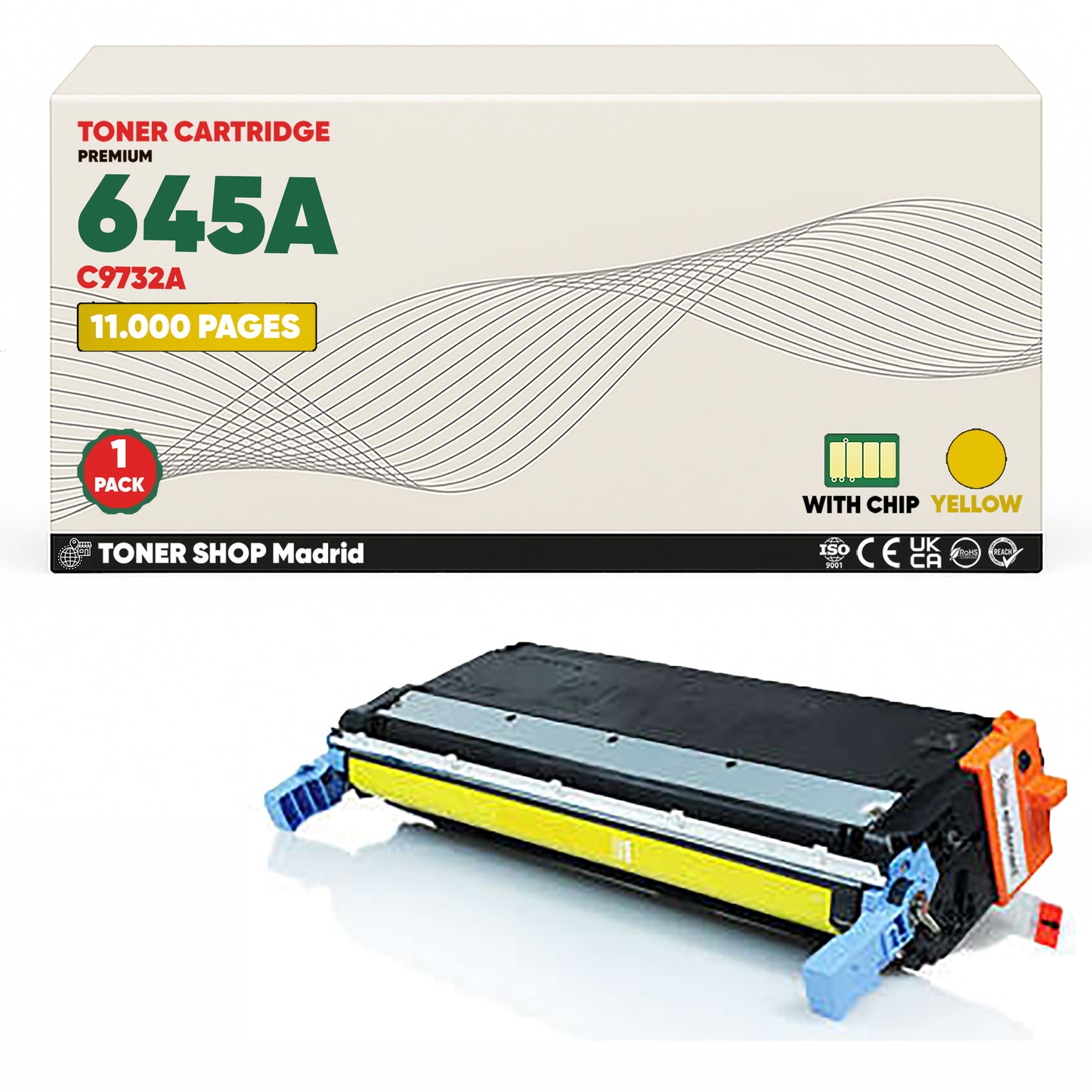 BDink Cartucho Toner Compatible HP 645A CMYK (Pack 4)