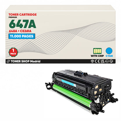 BDink Cartucho Tóner Compatible HP 647A/648A CMYK (Pack 4)