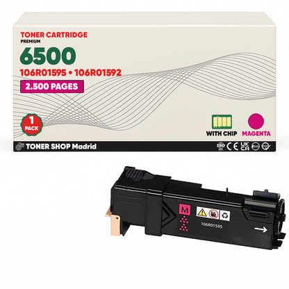 BDink Tóner Compatible Xerox Phaser 6500 (Pack 4 CMYK)