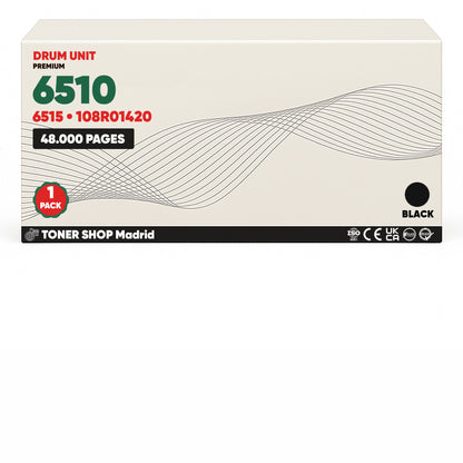 BDink Tambor de Imagen Compatible Xerox Phaser 6510/6515 (Pack 4 CMYK) Drum