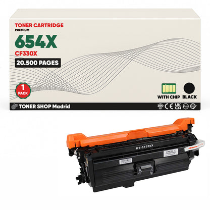 BDink Tóner Compatible HP 654X (Pack 4 CMYK) CF330X CF331A CF332A CF333A