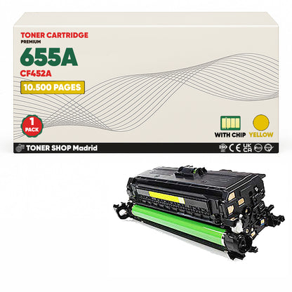 BDink Tóner Compatible HP 655A (Pack 4 CMYK) CF450A CF451A CF452A CF453A