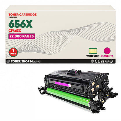 BDink Tóner Compatible HP 656X (Pack 4 CMYK) CF460X CF461X CF462X CF463X