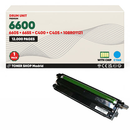 BDink Tambor de Imagen Compatible Xerox Phaser 6600/6605 (Pack 4 CMYK) Drum
