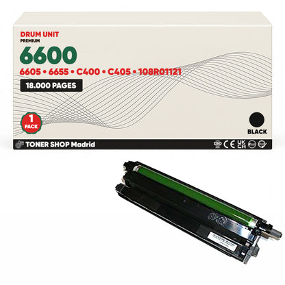 BDink Tambor de Imagen Compatible Xerox Phaser 6600/6605 (Pack 4 CMYK) Drum