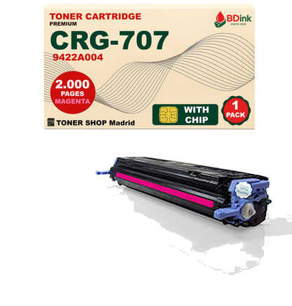 BDink Tóner Compatible Canon 707 (CMYK Pack 4)