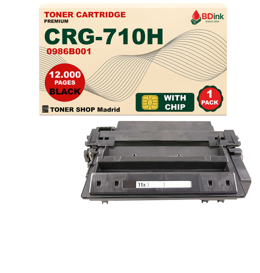 BDink Cartucho Tóner Compatible Canon 710H Negro