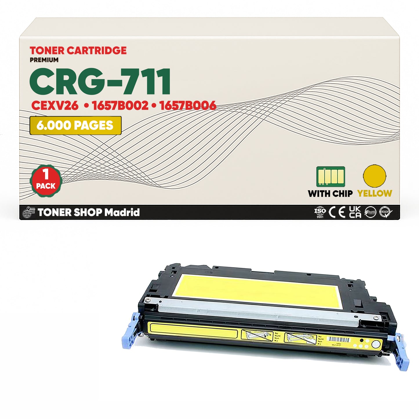 BDink Tóner Compatible Canon 711/CEXV26 (CMYK Pack 4)