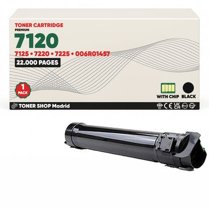 BDink Bote Residual Compatible Xerox WorkCentre 7120 Negro