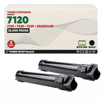 BDink Bote Residual Compatible Xerox WorkCentre 7120 Negro