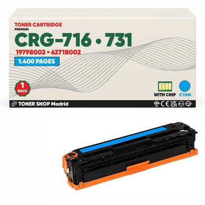 BDink Tóner Compatible Canon 716 / 731 (CMYK 4 Pack)