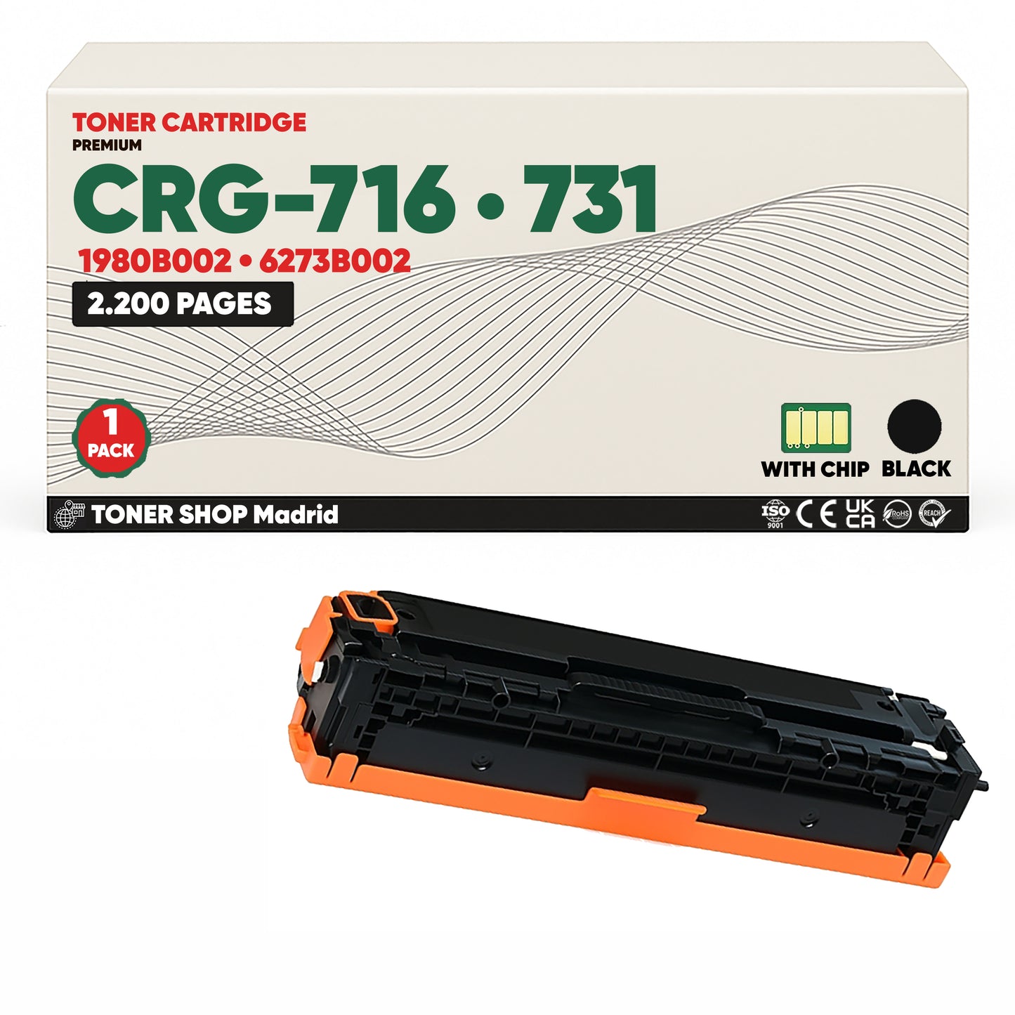 BDink Tóner Compatible Canon 716 / 731 (CMYK 4 Pack)