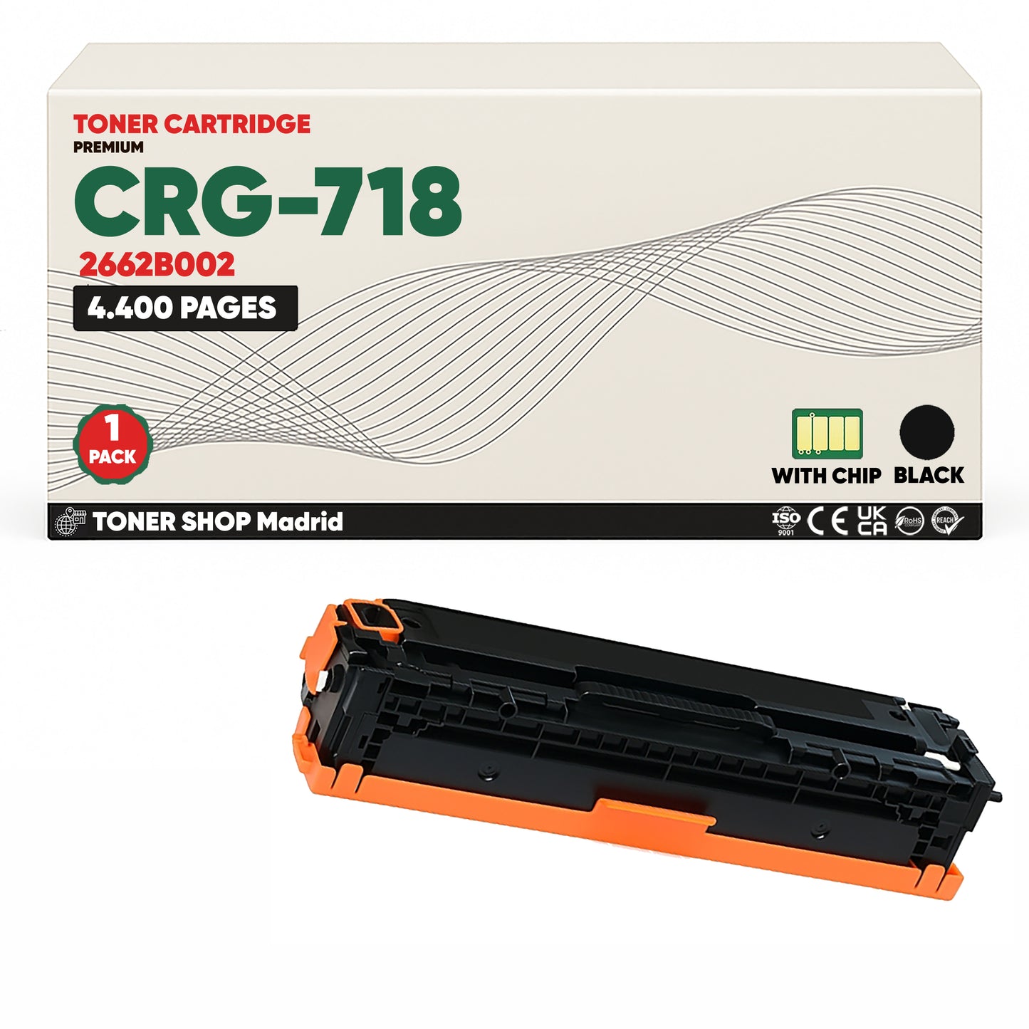 BDink Tóner Compatible Canon 718 (CMYK Pack 4)