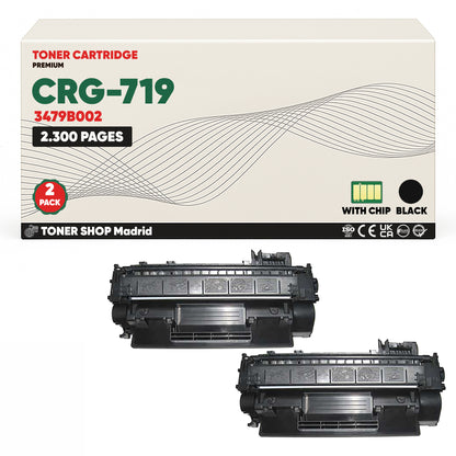 BDink Cartucho Tóner Compatible Canon 719 Negro