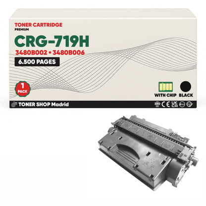 BDink Cartucho Tóner Compatible Canon 719H/CEXV40 Negro (Pack 1)