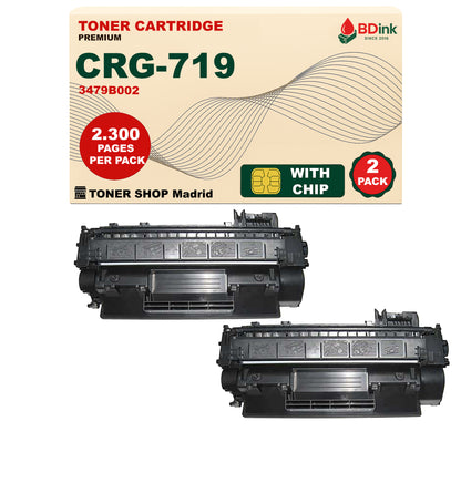 BDink Cartucho Tóner Compatible Canon 719 Negro