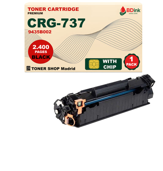 BDink Cartucho Tóner Compatible Canon 737 Negro