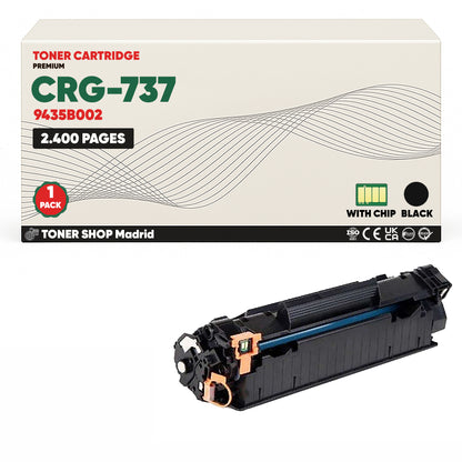 BDink Cartucho Tóner Compatible Canon 737 Negro