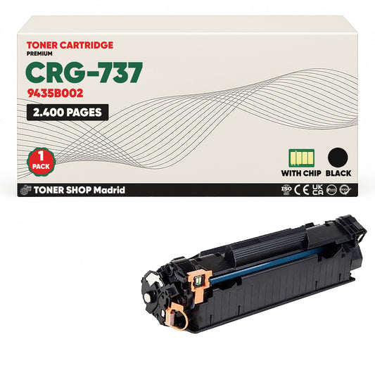 BDink Cartucho Tóner Compatible Canon 737 Negro