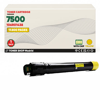 BDink Tóner Compatible Xerox Phaser 7500 (Pack 4 CMYK)