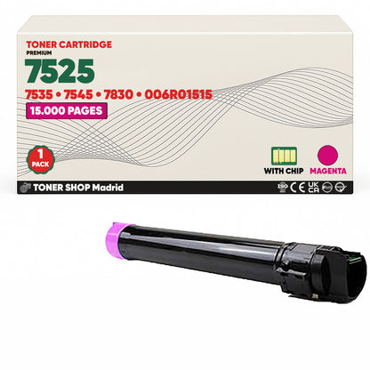 BDink Tóner Compatible Xerox WorkCentre 7525 (Pack 4 CMYK)