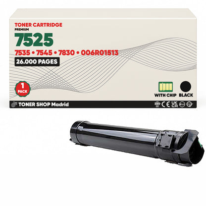 BDink Tóner Compatible Xerox WorkCentre 7525 (Pack 4 CMYK)