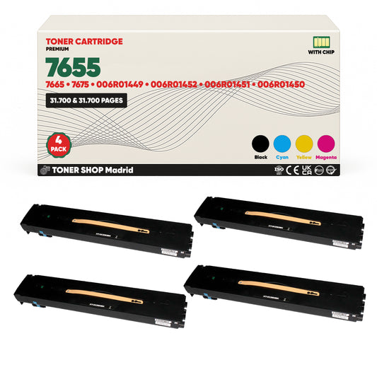 BDink Tóner Compatible Xerox WorkCentre 7655/7675 (Pack 4 CMYK)