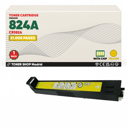 BDink Cartucho Tóner Compatible HP 823A/824A CMYK (Pack 4)