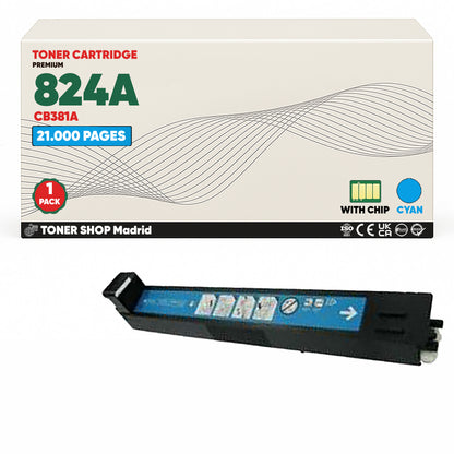 BDink Cartucho Tóner Compatible HP 823A/824A CMYK (Pack 4)