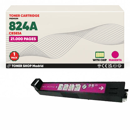 BDink Cartucho Tóner Compatible HP 823A/824A CMYK (Pack 4)