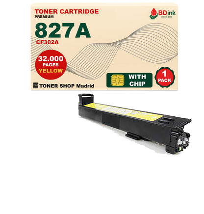 BDink Tóner Compatible HP 827A (Pack 4 CMYK) CF300A CF301A CF302A CF303A