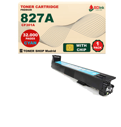 BDink Tóner Compatible HP 827A (Pack 4 CMYK) CF300A CF301A CF302A CF303A