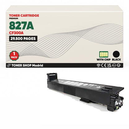 BDink Tóner Compatible HP 827A (Pack 4 CMYK) CF300A CF301A CF302A CF303A