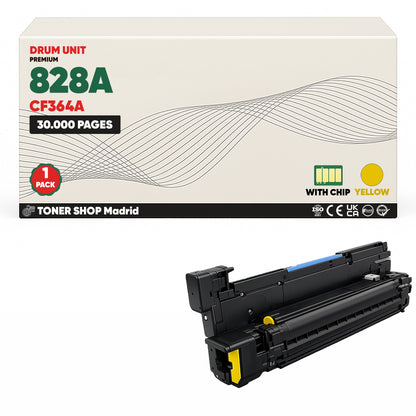 BDink Tambor Compatible HP 828A (Pack 4 CMYK) CF358A CF359A CF364A CF365A