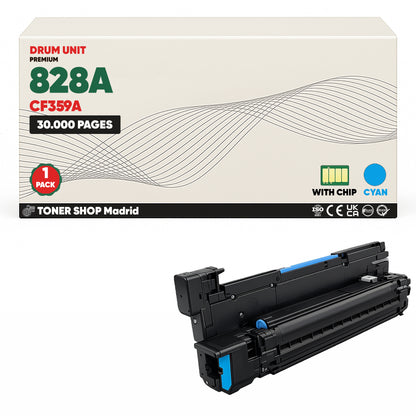 BDink Tambor Compatible HP 828A (Pack 4 CMYK) CF358A CF359A CF364A CF365A