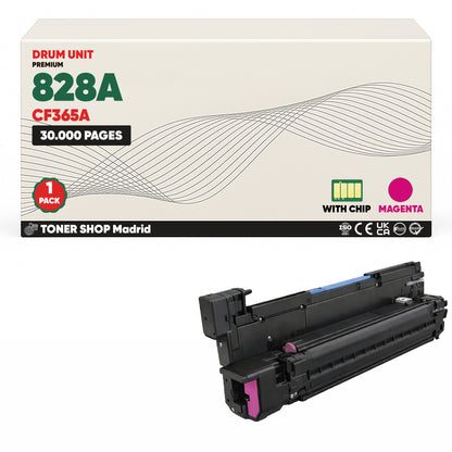 BDink Tambor Compatible HP 828A (Pack 4 CMYK) CF358A CF359A CF364A CF365A