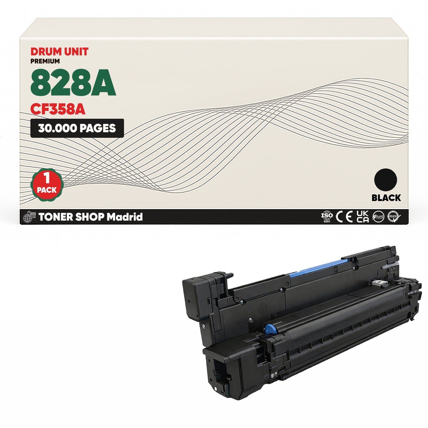 BDink Tambor Compatible HP 828A (Pack 4 CMYK) CF358A CF359A CF364A CF365A