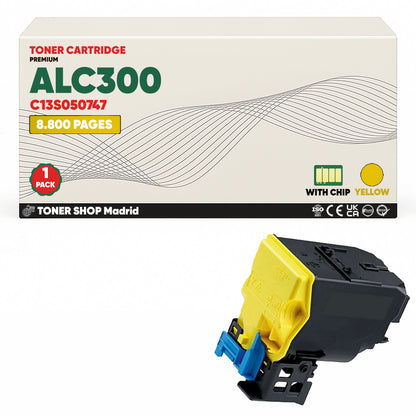 BDink Cartuchos Tóner Compatible Epson ALC300 CMYK (Pack 3)