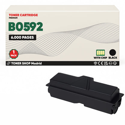 BDink Cartucho Tóner Compatible Olivetti B0592 Negro