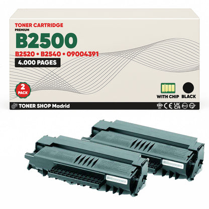 BDink Cartucho Tóner Compatible OKI B2500/B2520/B2540