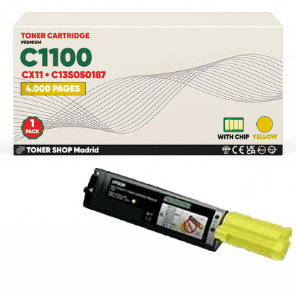 BDink Tóner Compatible Epson C1100/CX11  (Pack 3 CMY)