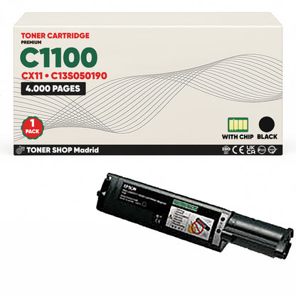 BDink Tóner Compatible Epson C1100/CX11  (Pack 3 CMY)