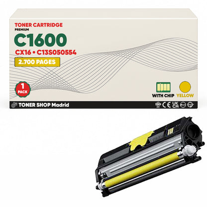 BDink Tóner Compatible Epson C1600/CX16 (Pack 4 CMYK)