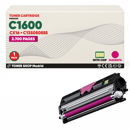BDink Tóner Compatible Epson C1600/CX16 (Pack 4 CMYK)