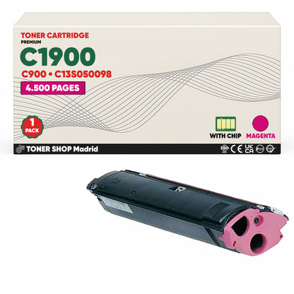 BDink Tóner Compatible Epson C1900/C900 (Pack 4 CMYK)