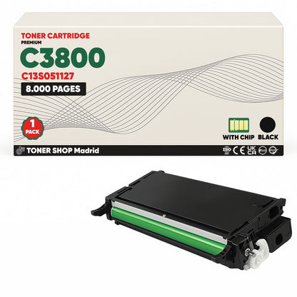 BDink Tóner Compatible Epson C3800 (Pack 4 CMYK)