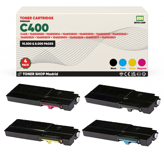 BDink Tóner Compatible Xerox VersaLink C400/C405 (Pack 4 CMYK)