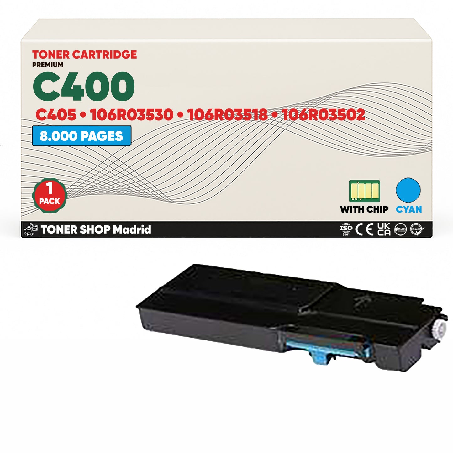 BDink Tóner Compatible Xerox VersaLink C400/C405 (Pack 4 CMYK)