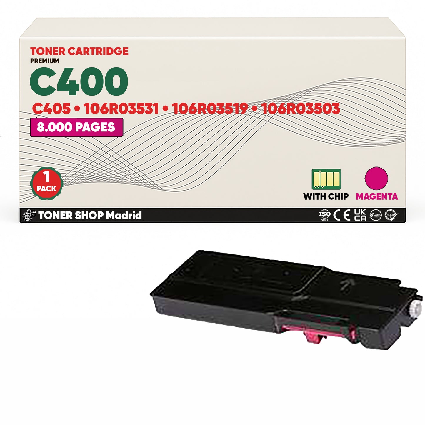 BDink Tóner Compatible Xerox VersaLink C400/C405 (Pack 4 CMYK)