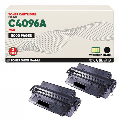 BDink Cartucho Tóner Compatible HP C4096A Negro (Pack 1) - Reemplaza 96A